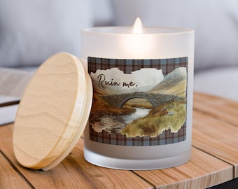 Outlander Blood of My Blood Ruin Me Candle Sassenach Outlander Gifts Brian Fraser Ellen MacKenzie Sarah Berry Forget Me Not Market
