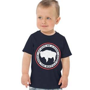 Wyoming Bison toddler jersey t-shirt - Buffalo shirt - Wyoming State Flag - Kids shirt - 307 - Sarah Berry & Company