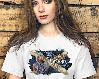 Outlander Murtagh T-Shirt Standing Stones Craigh Na Dun Time Travel Shirt Jamie Fraser Scotland Flag Shirt Sarah Berry and Co Je Suis Prest