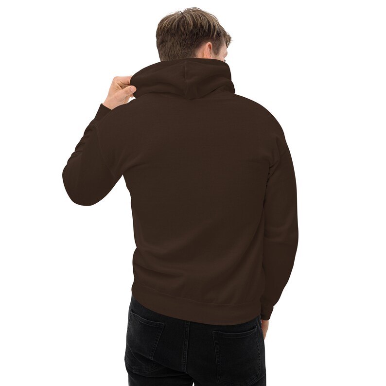 Brown Pistol Pete Unisex Hoodie - University of Wyoming - Brown and Gold - Wyoming Cowboys - Go Pokes - Sarah Berry & Company - 307