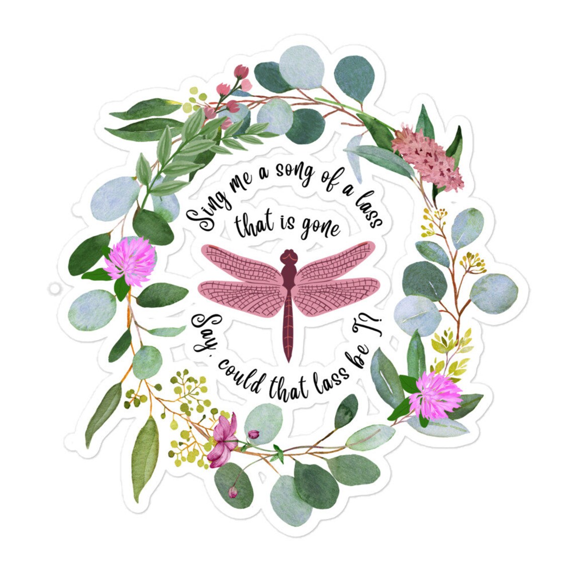 Outlander Scotland Sticker Outlander Skye Boat Song Sticker: Scottish Sassenach Vinyl - Etsy
