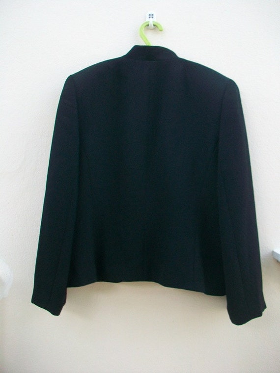 Sale 30% Off! Nina Ricci Black blazer cropped jac… - image 5