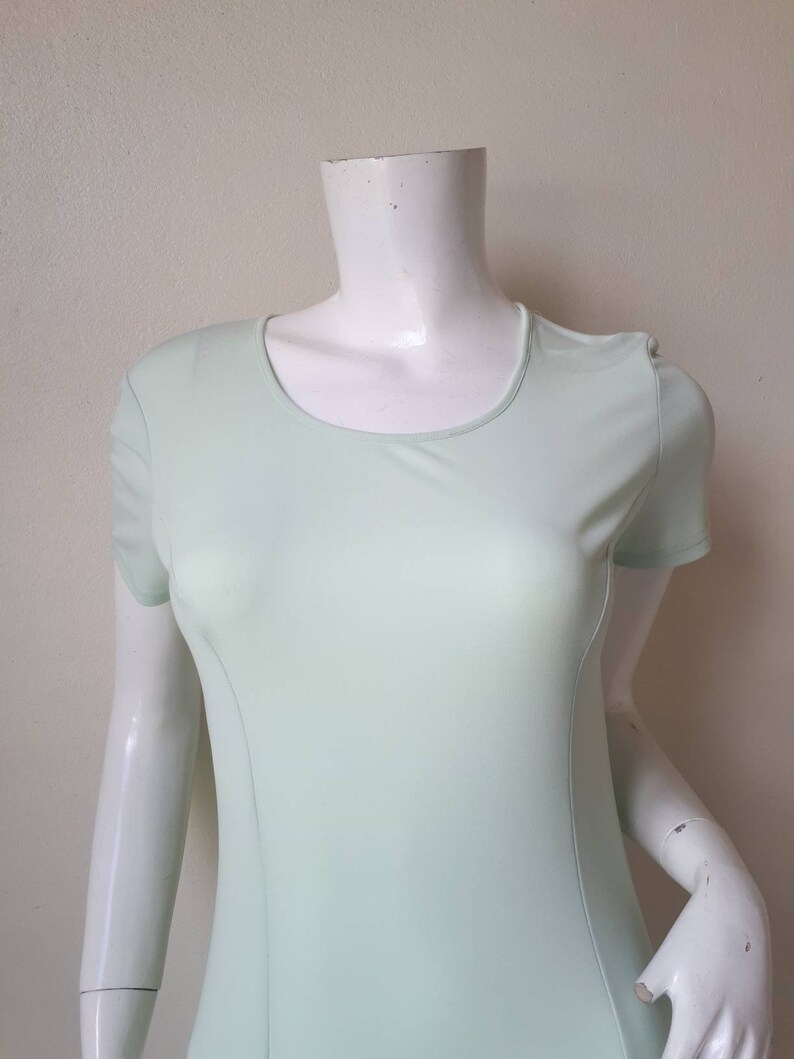 Vintage Courreges maxiklänning storlek 9AR passar medium NWT bild 2