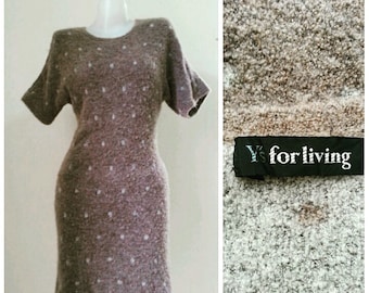 Rare! Yohji Yamamoto Vintage Wool knit Dress.