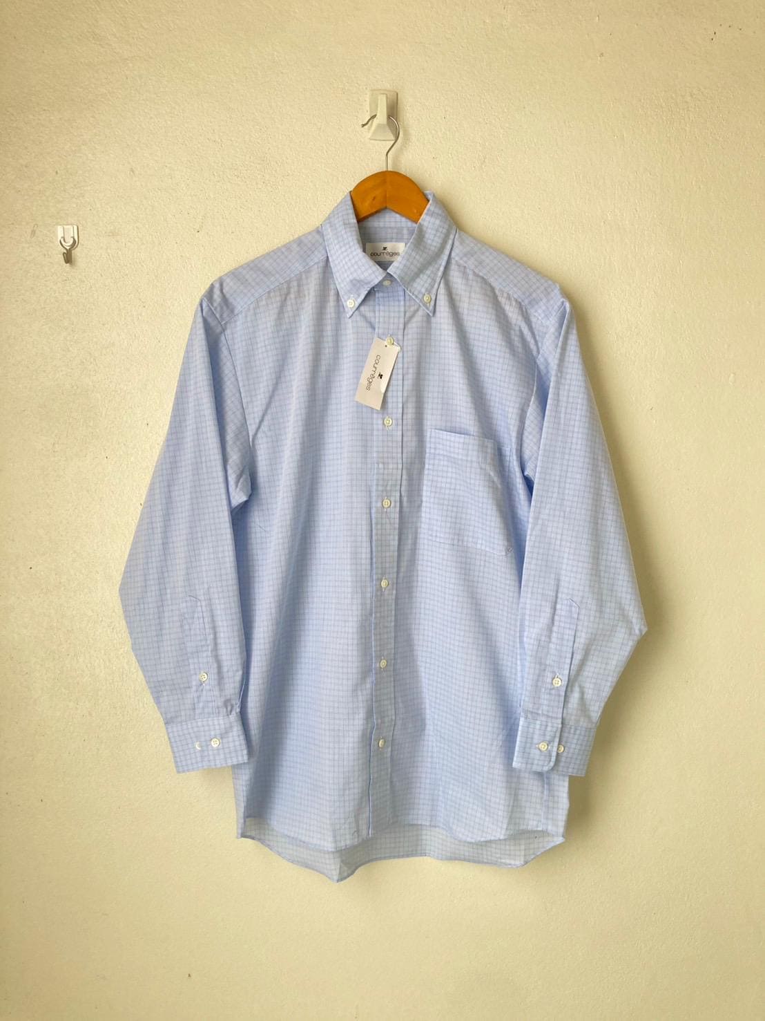 Vintage Courreges Mens Shirt Size 39-82 Made in Japan NWT - Etsy