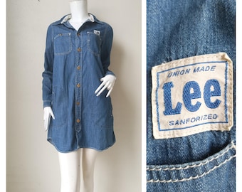white christmas dresses Lee Carley Denim Dress main image 1