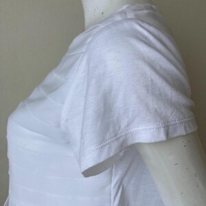 courrèges vintage Chemisier blanc Taille 38 image 8