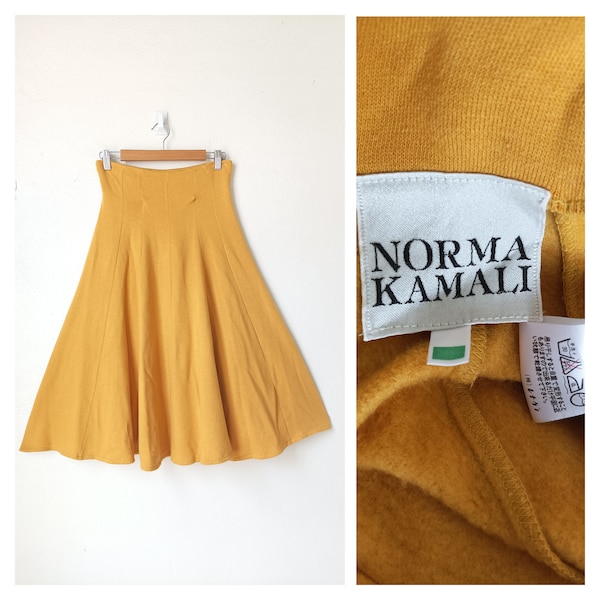 Norma Kamali Obie Skirt / Designer Skirt Small