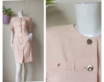 Vintage Miss Onward Cotton dress - size 7 (XS)