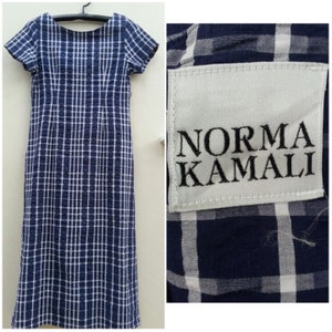 Vintage Norma Kamali Cotton Dress Size M - L
