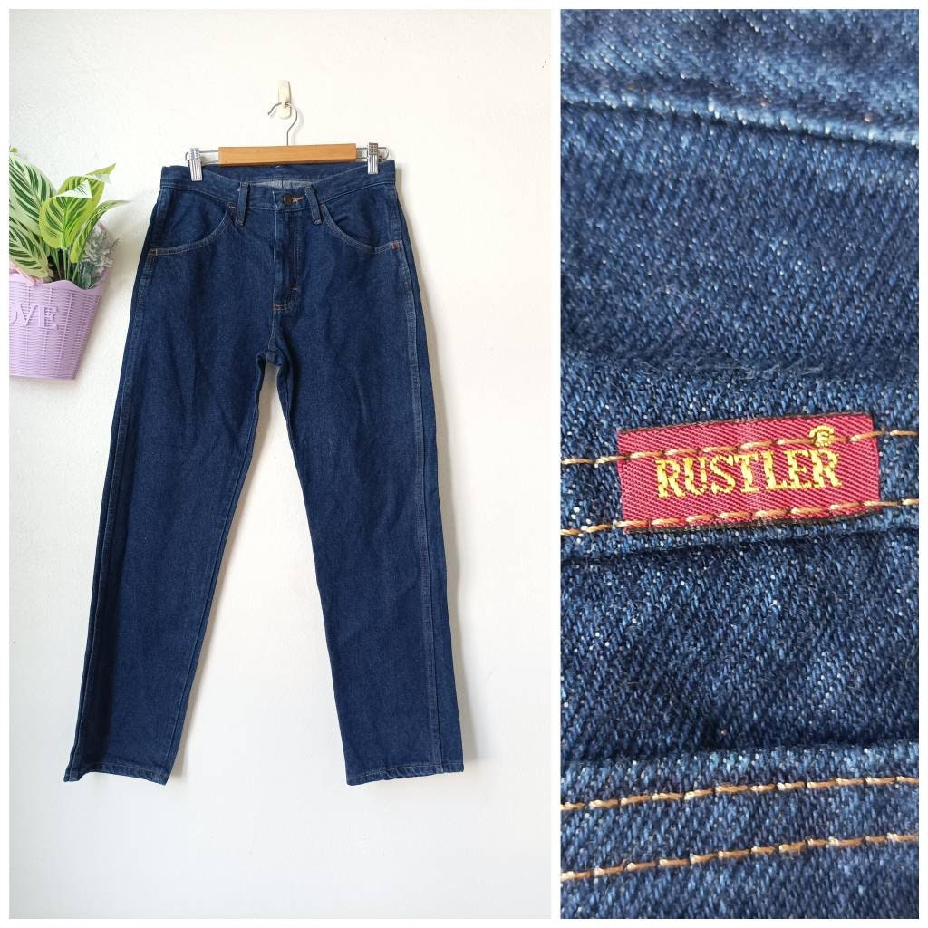 Rustler Denim Jeans Size 29X 30 | Etsy