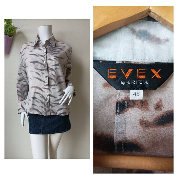 EVEX by KRIZIA Shirt for Women Size 46 - Etsy