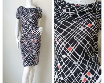 Diane Von Furstenberg Geometric Print dress size 6