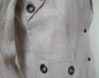 ヴィンテージ ティエリーミュグレー ブレザー / リネンジャケット