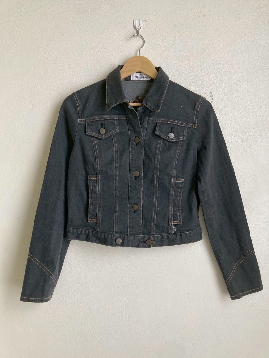Vintage Valentino Denim Jacket - Etsy