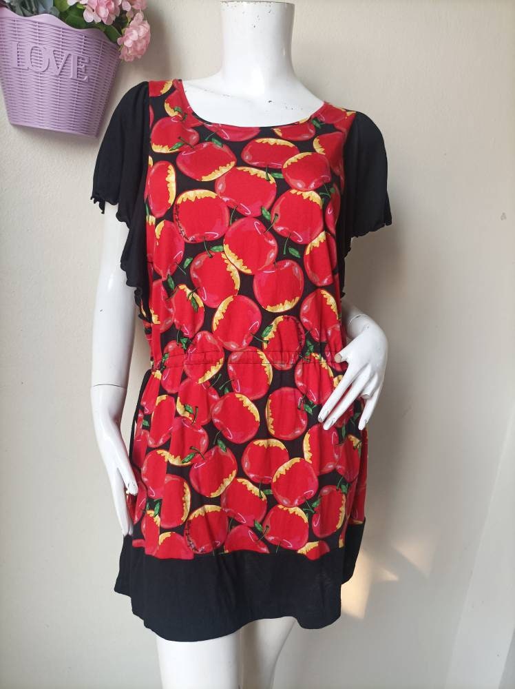 Dolly Girl by Anna Sui Mini Dress. Print Mini Dress Size 2 Dolly Girl by Anna Sui Mini Dress. Print Mini Dress Size 2