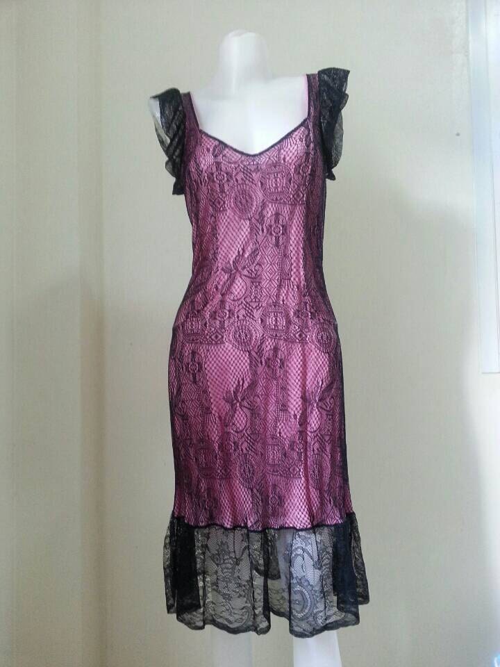 Christian Lacroix Lace Day or Evening Dress Size M - Etsy