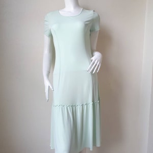 Vintage Courreges maxiklänning storlek 9AR passar medium NWT bild 3