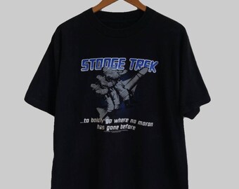 Camiseta extragrande de Stooge Trek, talla M