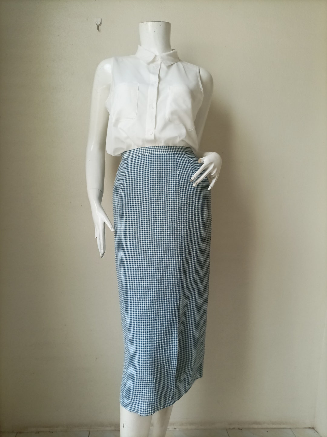 Today Blue Skirt-Waist 24