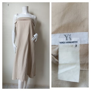 Rare! Y&#39;s for living by Yohji Yamamoto  Dress / Size 3 will fit S