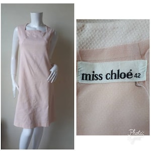 Vintage Miss Chloe Cotton dress Size 42  Medium