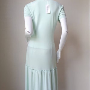 Vintage Courreges maxiklänning storlek 9AR passar medium NWT bild 8