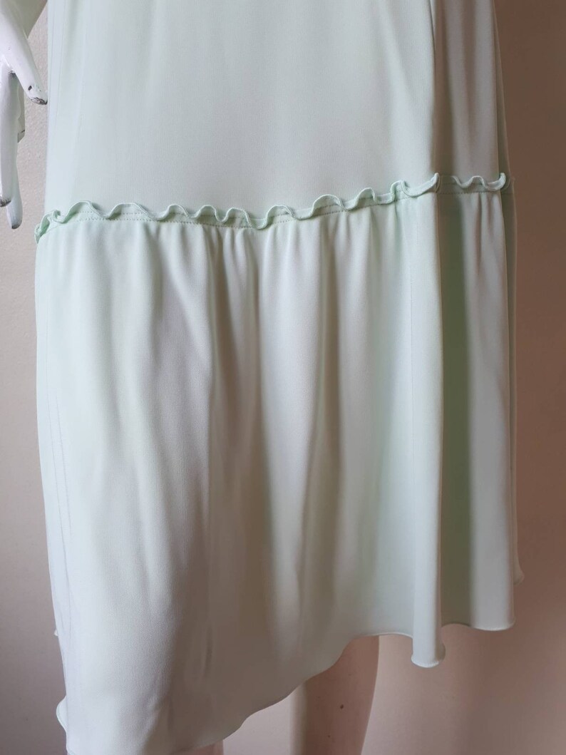 Vintage Courreges maxiklänning storlek 9AR passar medium NWT bild 6