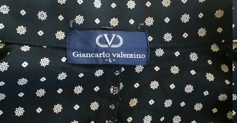 Valentino giancarlo blazer estampado negro mujer talla M | Etsy España