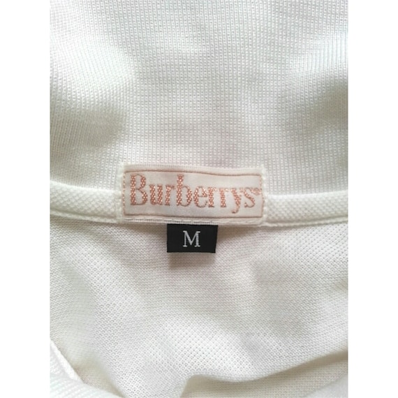 Vintage Burberrys' Polo shirt Size Medium. - image 2