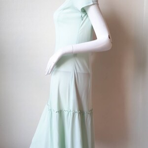 Vintage Courreges maxiklänning storlek 9AR passar medium NWT bild 10