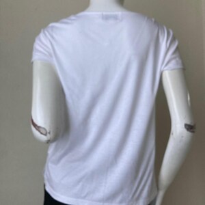 courrèges vintage Chemisier blanc Taille 38 image 5