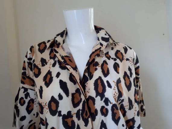 Norma Kamali Vintage shirt 1980's/ oversized shir… - image 4
