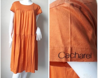 VINTAGE Cacharel Cotton Dress