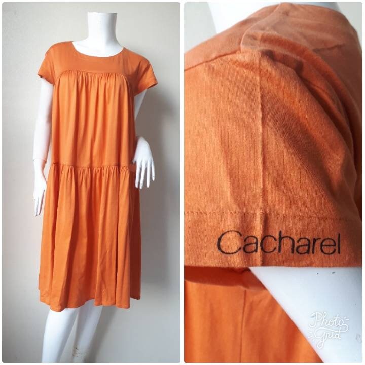 VINTAGE Cacharel Cotton Dress Etsy