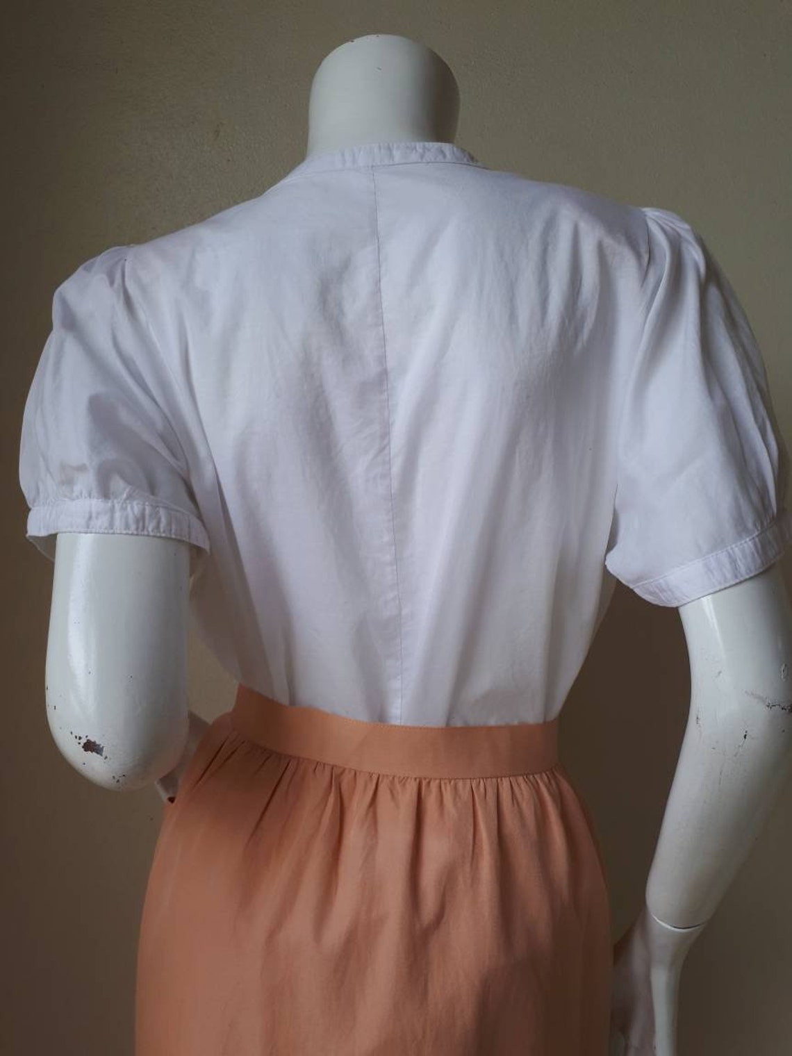Vintage Floral Blouse Women Cotton Embroidered Flowing Sleeves main image 1
