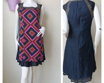 Vintage Ritsuko Shirahama-jurk, zeldzame ontwerper maat 1