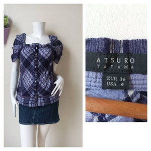 ATSURO Tayama Blouse Size EUR 36, US 4 will fit small