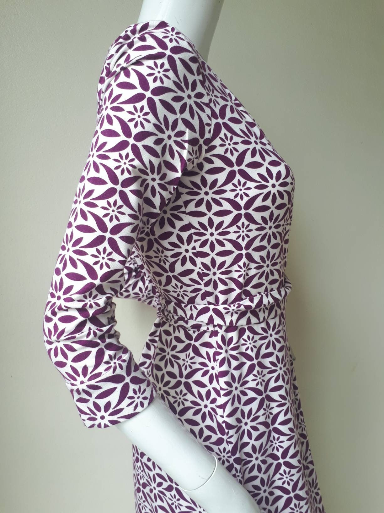 バーゲンで Geometric Furstenberg Von Diane Print Etsy - 2 Size Dress Wrap スカート