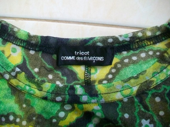Comme Des Garcons Tricot See-through Blouse Small Size. - Etsy