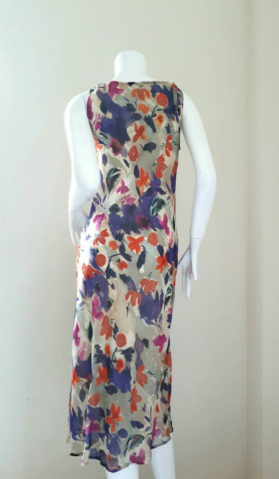 Dries Van Noten Floral Silk Print Dress / Print Dress /size 38 - Etsy