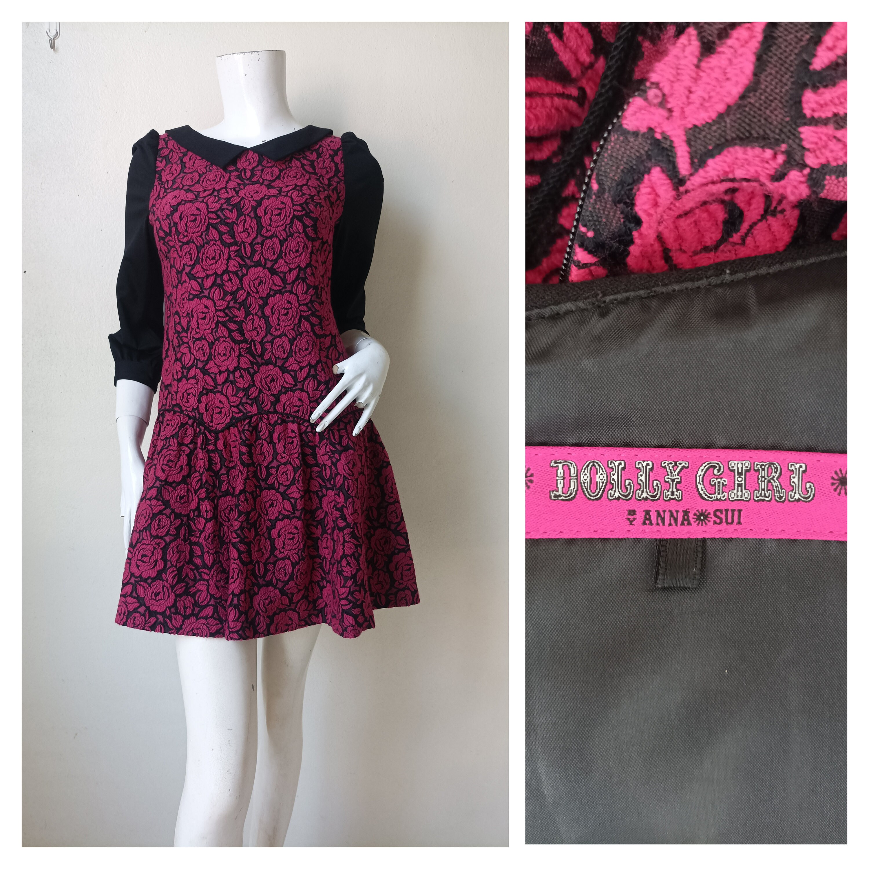 Anna Sui Belted Mini Dress | Free People