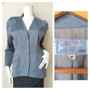 Thierry Mugler Jacket Rare Vintage Thierry Mugler Women Blazer Fashion Designer Jacket Size 9AR S-M
