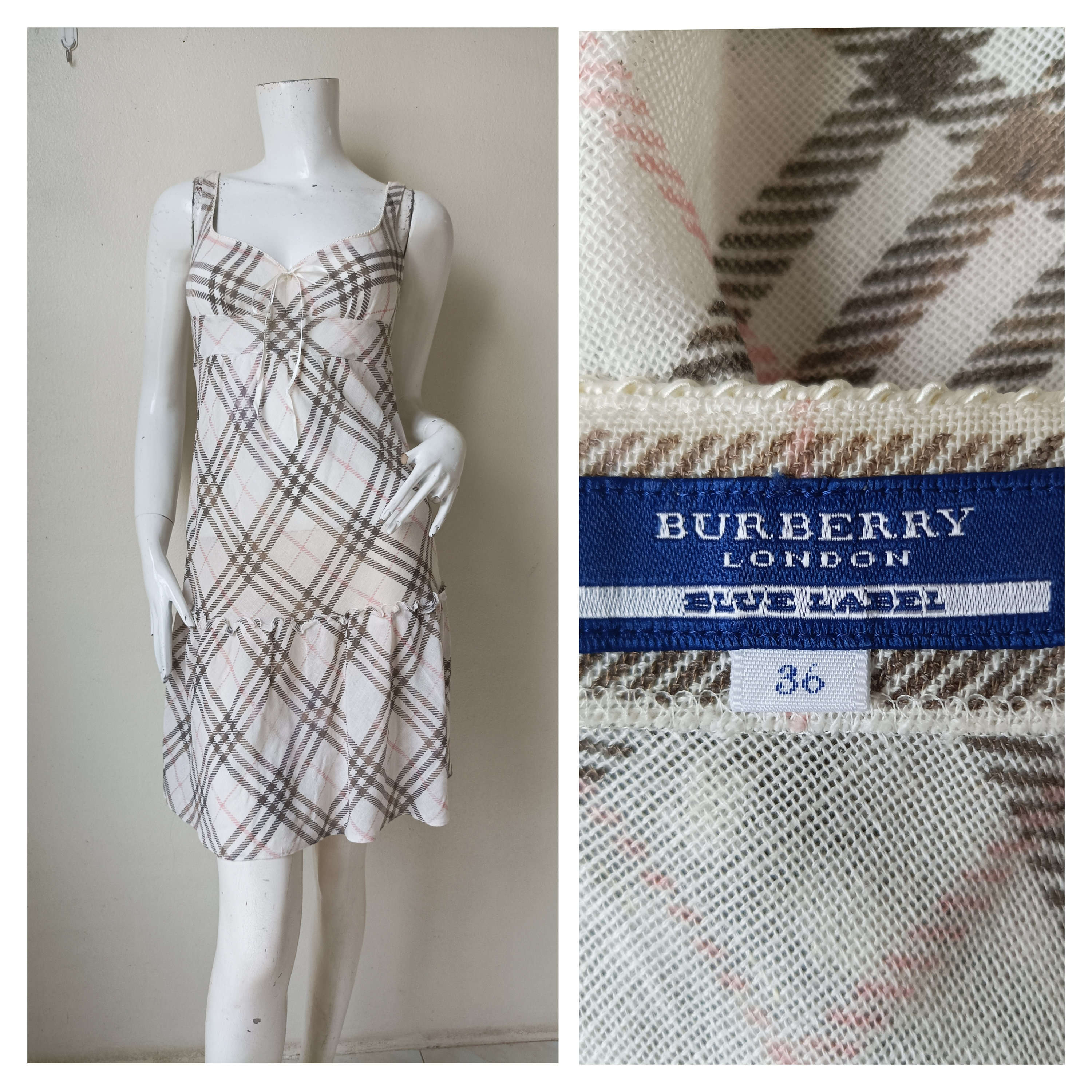 Reserved Burberry Blue Label Dress Size 36 Small - Etsy Reserved Burberry Blue Label Dress Size 36 Small - Etsy