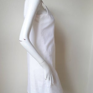 Vintage Courreges White cotton dress Size 40 Medium image 5