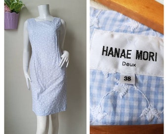 Vintage 1960's Hanae Mori Dress / Size 38