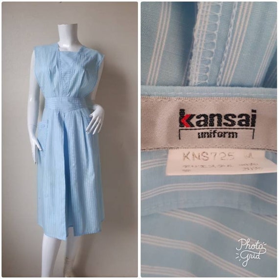 KANSAI Yamamoto Apron jumper Dress / Rare Yamamot