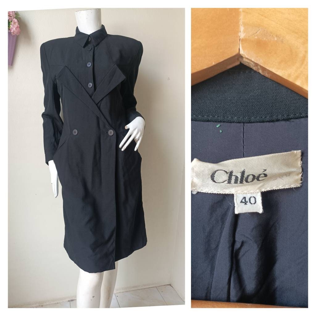 vintage chloe formal black setup