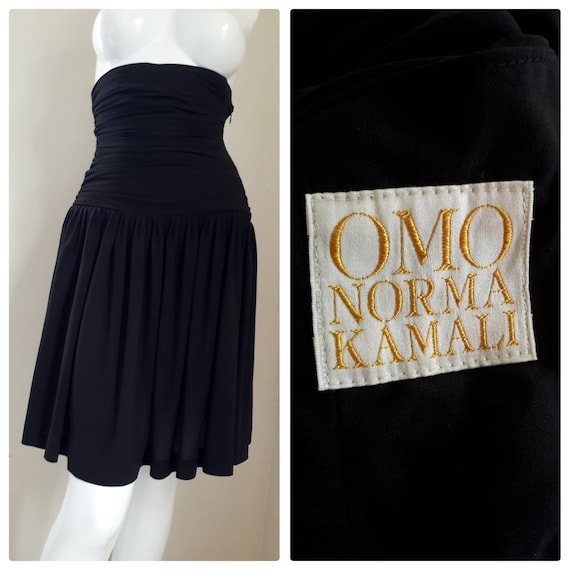 Norma Kamali • Ruched high waisted skirt Size Smal