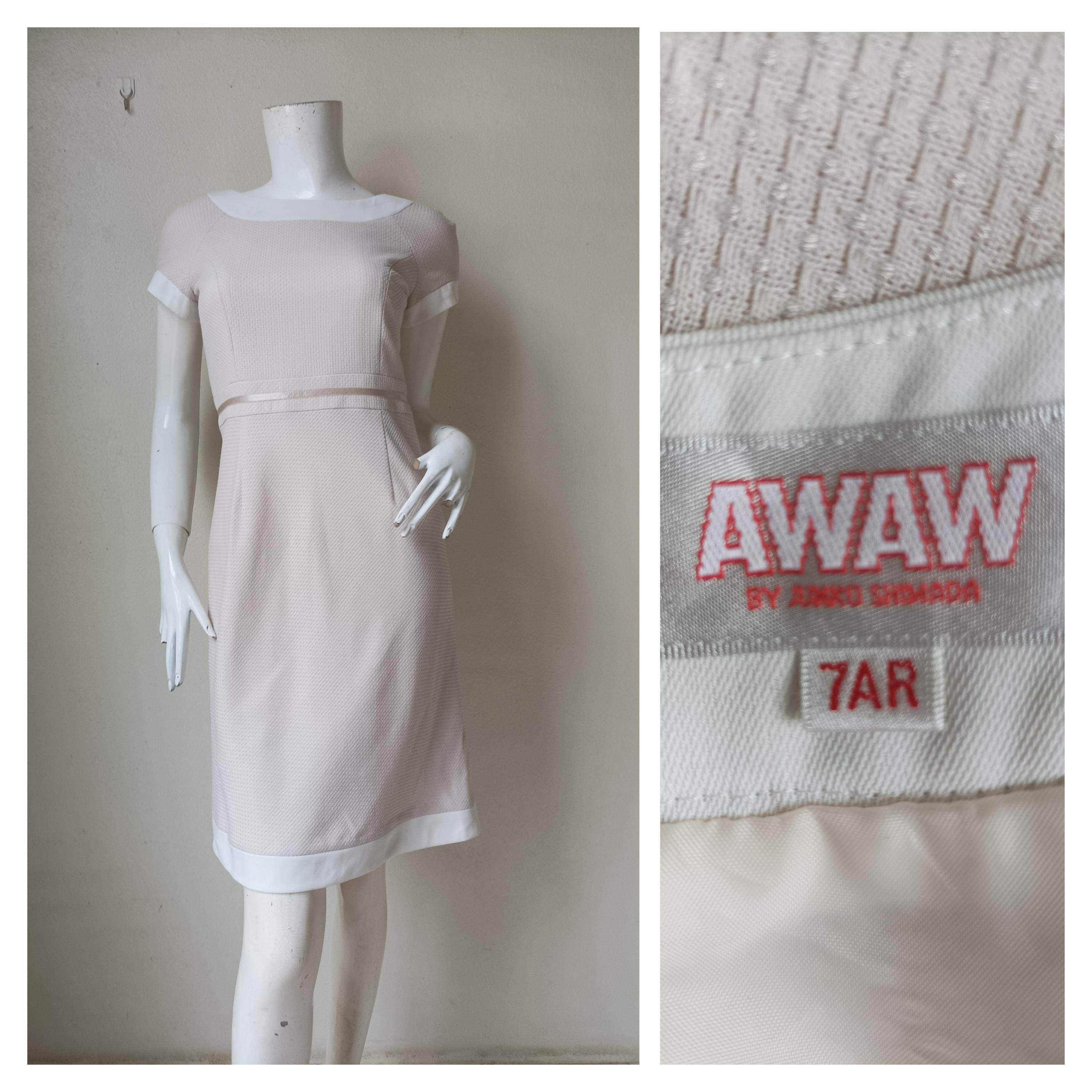 その他 awaw Vintage AWAW by Junko Shimada Dress Size 7AR Will Fit XS - Etsy